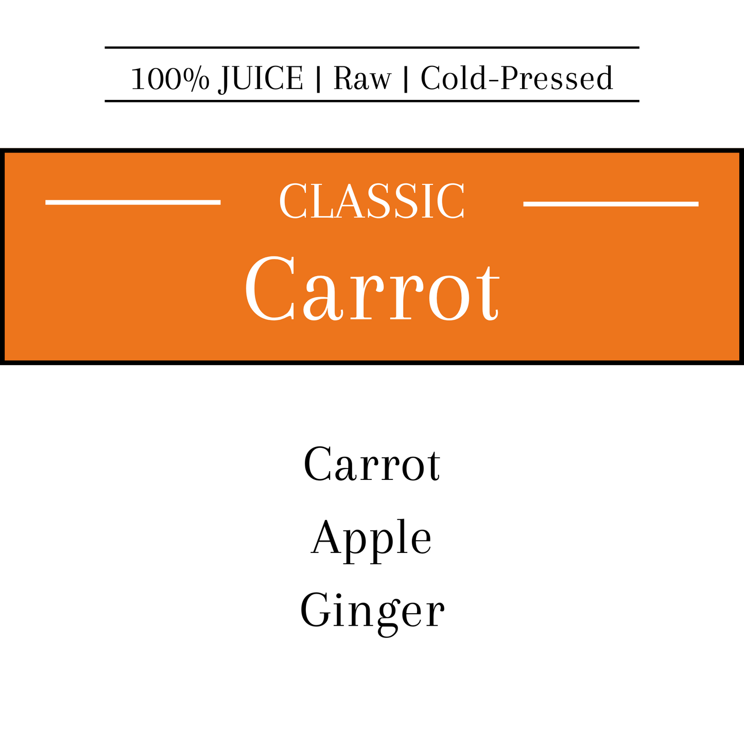 Classic Carrot