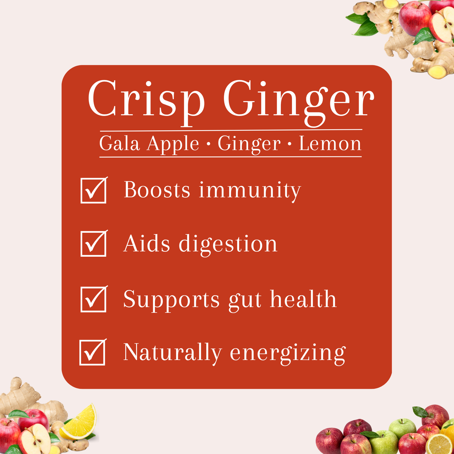 Crisp Ginger Shot (Family Size)