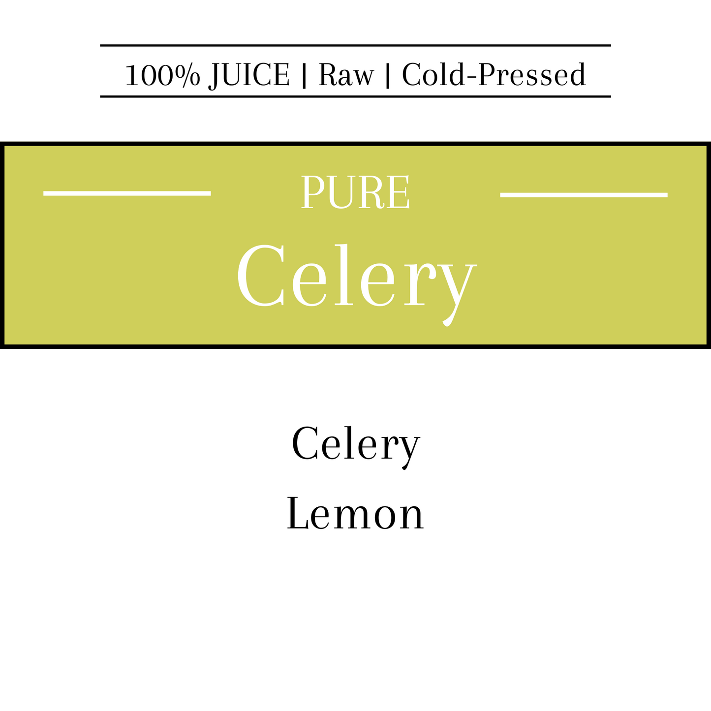 Pure Celery