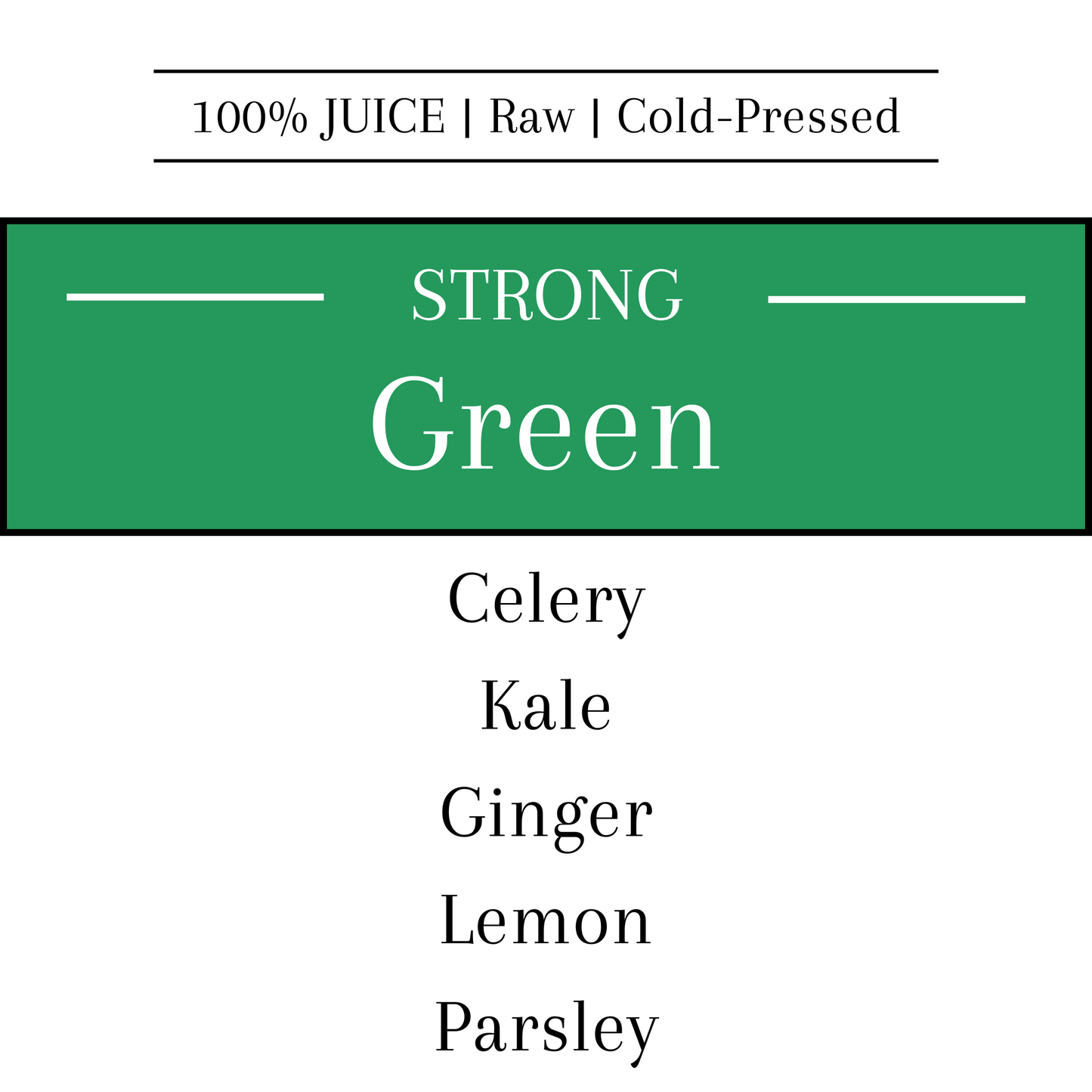 Strong Green