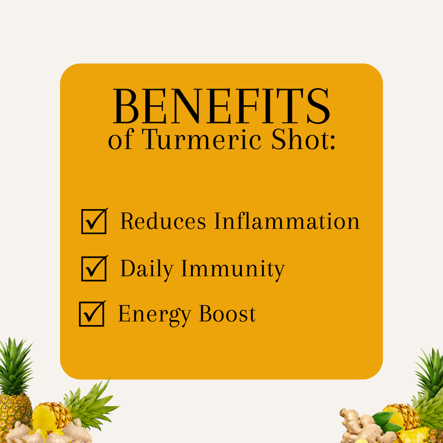 Turmeric Shot